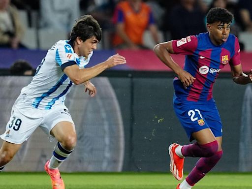 Un gol de Lamine devuelve al Barça al segundo puesto