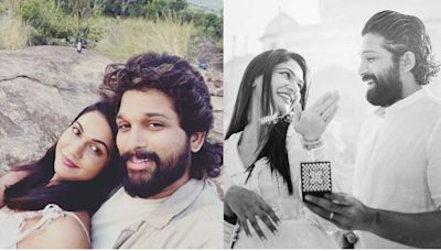 Allu Arjun's heartwarming birthday wish for wife Sneha Reddy: "To Many More Beautiful Moments"