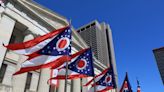 Why are flags at half-staff in Ohio?