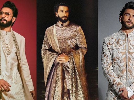 5 Times Ranveer Singh Stole Our Hearts in Ravishing Traditional Looks; In Pictures - News18