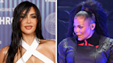 Kim Kardashian Wears Janet Jackson's 'If' Costume to the Singer's Show