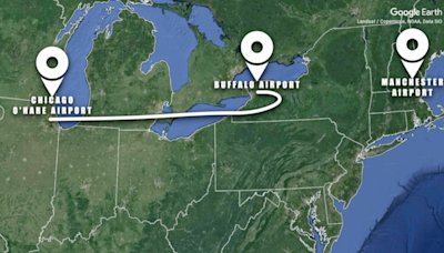 Flight to New Hampshire diverted to Buffalo after man exposes himself, federal officials say