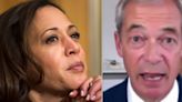 Nigel Farage Claims Democrats Will Not Remove Kamala Harris Because She's A 'Black African Woman'