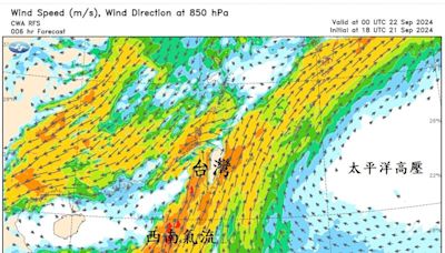 鄭明典一圖揭「主要雨區」！未來10日天氣一覽 雨下到這時才趨緩