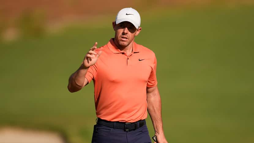 Rory McIlroy in major form, sharing first round lead with Patrick Cantlay