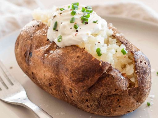 My Secret To Making Baked Potatoes in Half the Time
