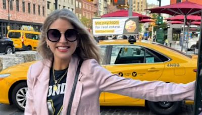 Inside Brian O’Driscoll and Amy Huberman’s stunning New York holiday where they visited iconic TV location