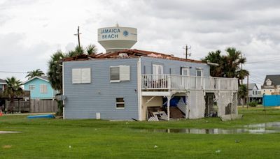 TORNADO rips through Jamaica Beach as Hurricane Beryl makes landfall