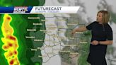 Two rounds of strong to severe storms today