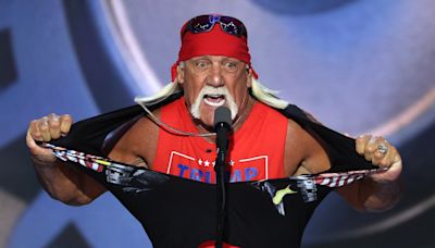 Hulk Hogan rips shirt at RNC: ‘Let Trumpamania run wild!’
