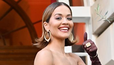 Rita Ora Goes Glam for Typebea Haircare Brand Launch Party in London