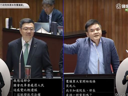 藍白聯手！莊瑞雄憂「史上提最多覆議案閣揆」 卓榮泰：嚴謹審視法案