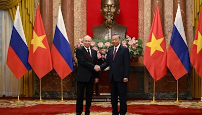 普京蘇林發表加強俄越戰略夥伴關係聯合聲明 擬擴大雙邊能源合作