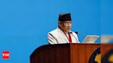 Nepal’s PM Pushpa Kamal Dahal 'Prachanda' loses vote of confidence in parliament, forced to step down - Times of India