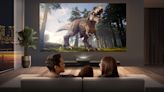 This Compact New Ultra-Short-Throw Projector Casts a 130-Inch Image in 4K