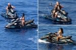Lauren Sánchez vacations in Greece with fiance Jeff Bezos, Kim Kardashian — and her ex Tony Gonzalez