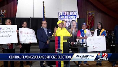 Local community and religious leaders denounce Venezuela's election results