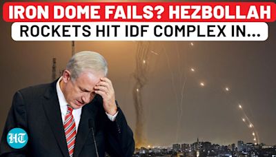 Israel’s Iron Dome In Action As Hezbollah Rockets Pound Haifa, Nazareth; IDF Military Complex Hit