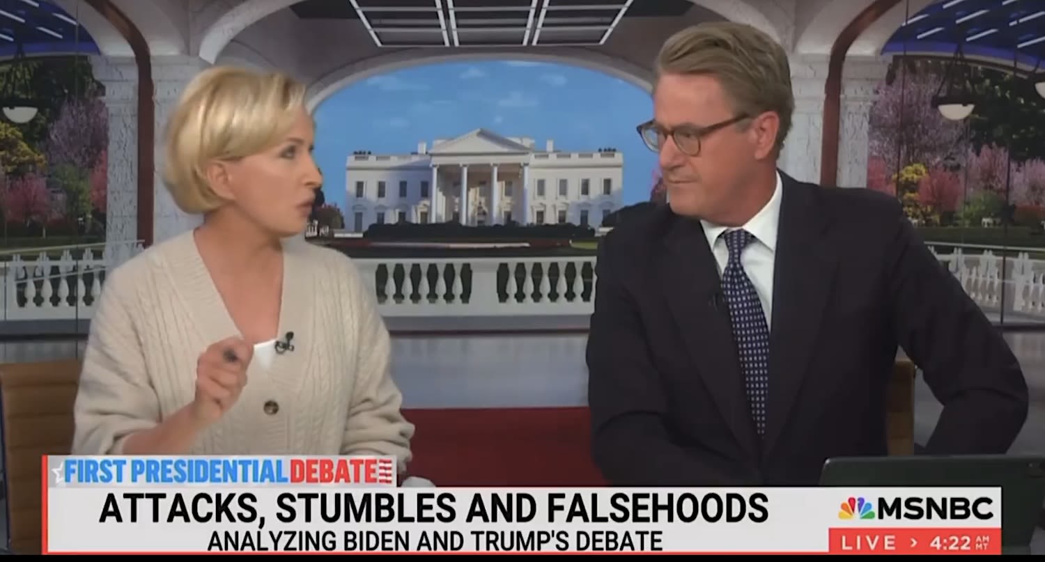 Swap out Biden? Morning Joe co-hosts butt heads, reflecting Democratic panic after disastrous debate (video)