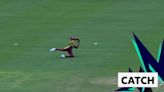 T20 World Cup: West Indies' Roston Chase takes brilliant catch to dismiss Papua New Guinea captain Assad Vala