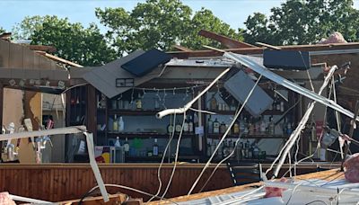 Tornado destroys beloved Missouri pub but leaves some bottles standing