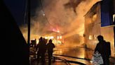 Large warehouse allegedly with soldiers' uniforms burn down in Russia's Rostov-on-Don