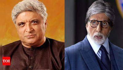 Javed Akhtar reveals that Amitabh Bachchan was skeptical about ‘Zanjeer’ and asked him, ‘Do you think I can pull off this role?’ | - Times of India