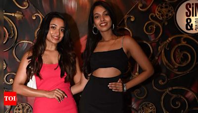 Varsha and Akshatha turned heads at the launch party of Klothberg Madras Couture Fashion Week Season 10 at SIN & TONIC resto bar in Chennai | Chennai ...