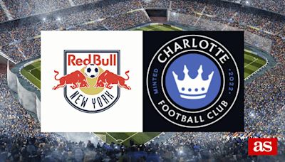 New York Red Bulls vs Charlotte FC: estadísticas previas y datos en directo | MLS - Liga USA 2024