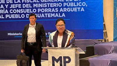 Consuelo Porras dice que será obstáculo: cambia de actitud respecto a lo que fue con Giammattei y Martínez