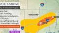 Severe storms to bring hazards, needed rain to Plains states