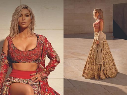 Flashback Friday: When Kim Kardashian wore Sabyasachi for a cover shoot