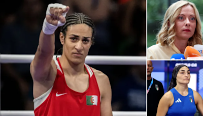 Italy's PM blasts Olympics after female boxer quits fight vs Imane Khelif