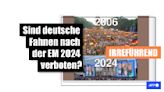 Deutschlandfahne mit Adler ist außerhalb der EM 2024 nur staatlichen Institutionen vorbehalten