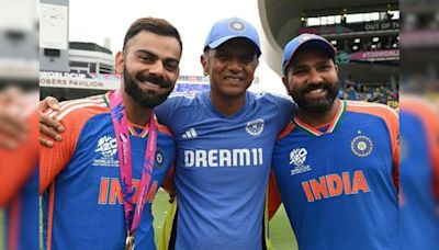 VVS Laxman Hails Virat Kohli, Rohit Sharma For "Special Gesture" To Rahul Dravid After T20 World Cup Win...
