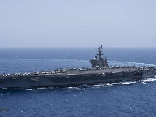 Yemen's Houthi rebels target ship in the Gulf of Aden as the Eisenhower aircraft carrier heads home