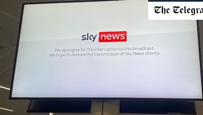 Sky News taken off air by global IT chaos