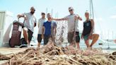 Retiran 500 kilos de redes de pesca en el Parque Natural de Serra Gelada