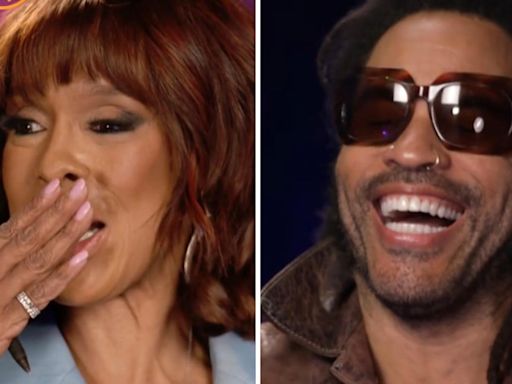 Gayle King presses Lenny Kravitz about his dating life in hilarious 'CBS Mornings' moment: "Do you have a significant other in your life? and can I beat her a**?"