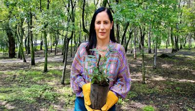 Lía Limón encabeza cuarta jornada de reforestación en Álvaro Obregón