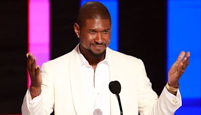 Usher Accepts BET Lifetime Achievement Award — Despite Audio Issues — After Electrifying Women-Led Tribute