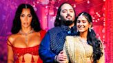 Los lujos de la boda más cara de la India: Kim Kardashian llevó 2 vestidos prohibidos