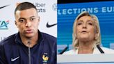 ¿Quién es Marine Le Pen y cuál es la ideología a la que hace referencia Mbappé?