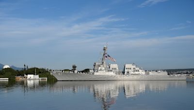 美軍驅逐艦通過台灣海峽 國軍全程掌握