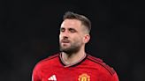 Shaw has 'very small chance' of making FA Cup final ahead of Euro 2024