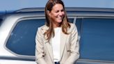 Duchess of Cambridge's double-breasted Reiss blazer back in stock after spring sell-out