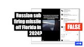 Russia missile video misrepresented amid Caribbean deployment