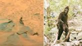 'Alien Bigfoot on Mars' sparks years-long online debate as people say two things