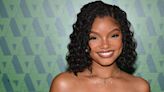 Halle Bailey's Multicolored Nails Don't Really Go Together — But in the Best Way