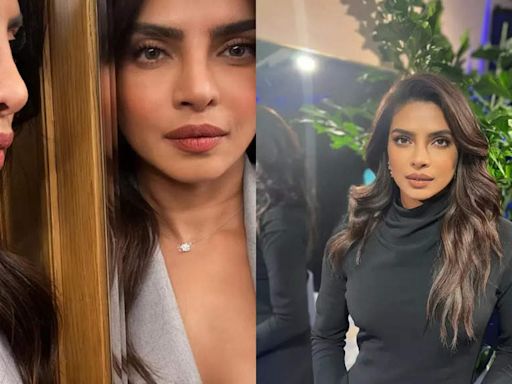 Priyanka Chopra displays her glam side in new PICS, fans call her a queen: 'Nick Jonas is one lucky man' | Hindi Movie News - Times of India